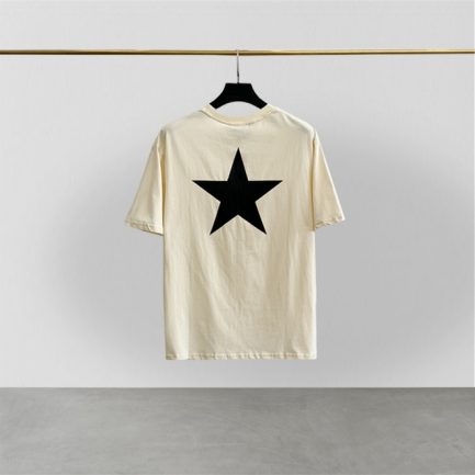 Essentials T-Shirt Classic Street Five Pointed Star Printed