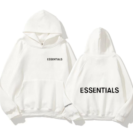 Fear Of God Essentials Unisex Hoodie University Letter Molded Hoods