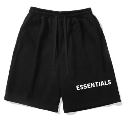 Cotton Blend Sweat Shorts