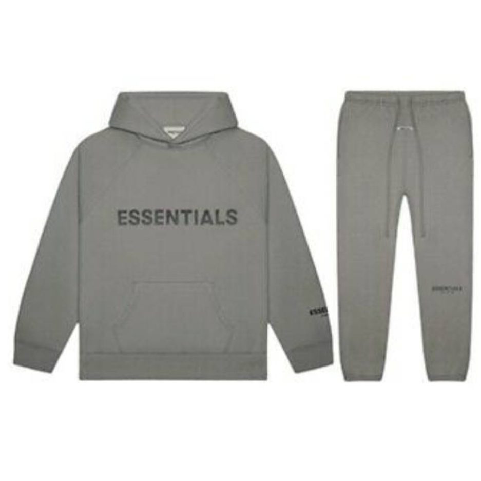 Fear Of God Essentials Tracksuit Gray