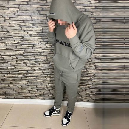 Fear Of God Essentials Tracksuit Gray