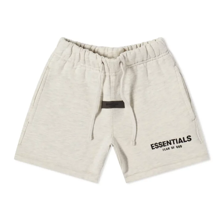 Fear of God Essentials Kids Ess Sweat Short Light Oatmeal