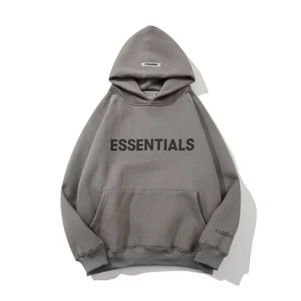 Grey Essentials Hoodie