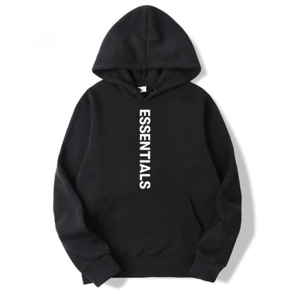 Essentials Vertical Logo Hoodie